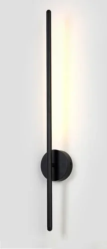 Бра LED VERDE AP L700 BLACK Crystal Lux чёрный на 1 лампа, основание чёрное в стиле хай-тек  фото 2